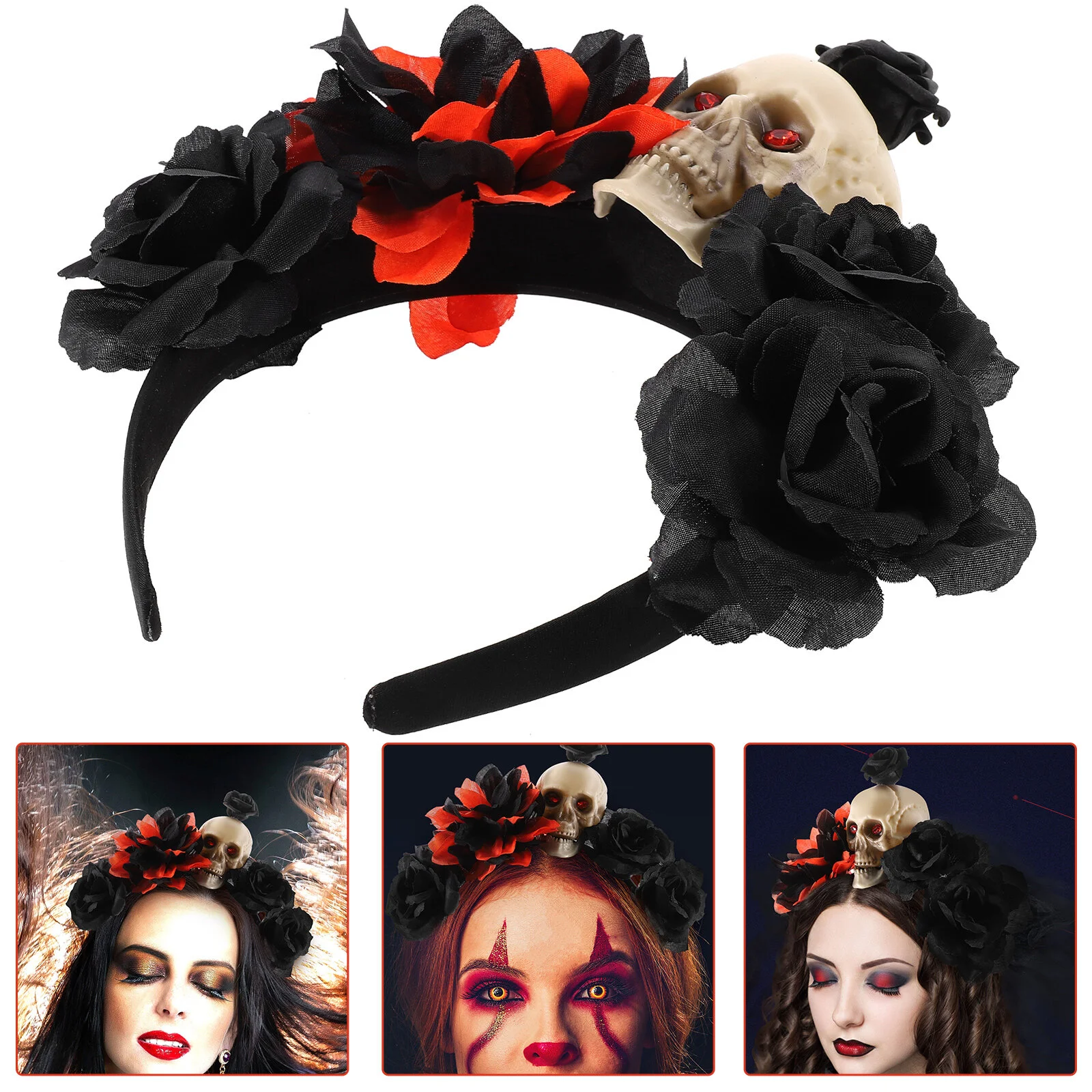 

Scarf Cosplay Headdress Prop Halloween Hair Accessories Women Novel Style Headband Headpiece Party Accessory