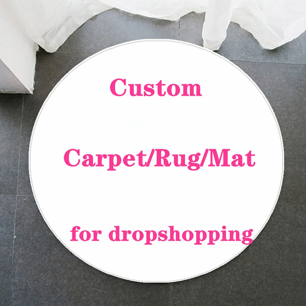 

3D Круглый Ковер На Заказ, креативный дизайн, печать, индивидуальная Настройка мебели, ковер, домашний декор, ковры для гостиной, противоскол...