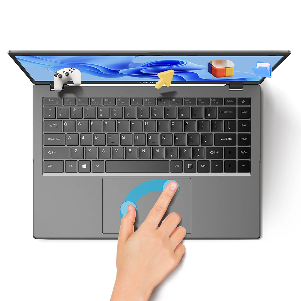 Ноутбук CHUWI GemiBook XPro, 14 дюймов, UHD экран, 8 ГБ ОЗУ, 256 Гб SSD ...