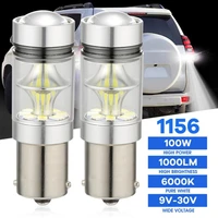 2pcs led light bulb safe high power 1000lm 100w 20 leds turn signal light bulb for automobile