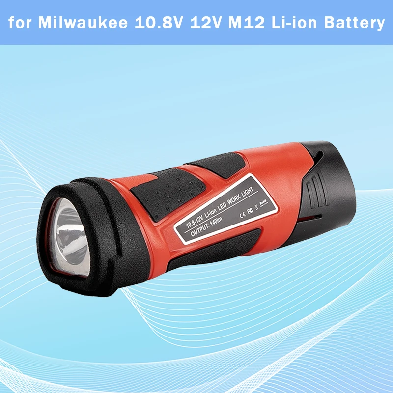 

Светодиодная лампочка для Milwaukee 10,8 V 12V M12 Li-Ion Battery Tool Parts