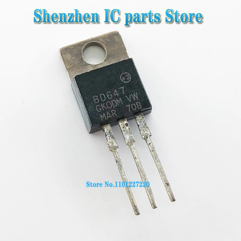 

5pcs/lot BD647 BO647 TO220 TO-220 new and original In Stock