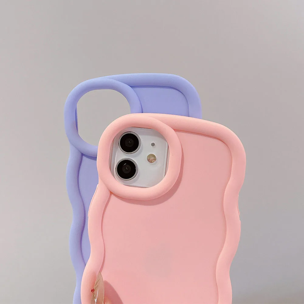 Фото Мягкий силиконовый волнистый чехол для телефона Huawei Nova Y90 Y71 Y70 Plus 7i 6 SE 3i 2 P40 Lite, яркий однотонный чехол-накладка ярких цветов Y90 №5