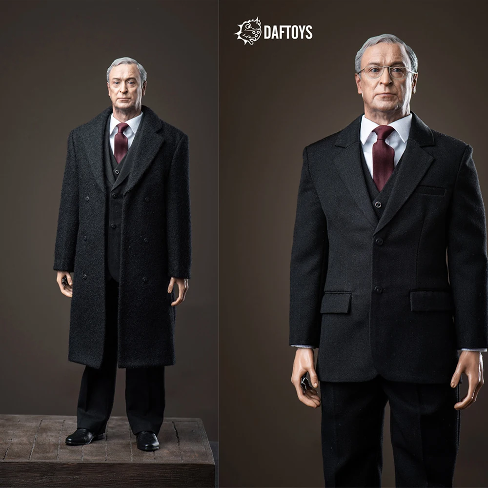 

New DAFTOYS F08 1/6 Men Soldier Classic Comics Housekeeper Butler Afwayne With Glasses Tableware 12" Action Figure Model