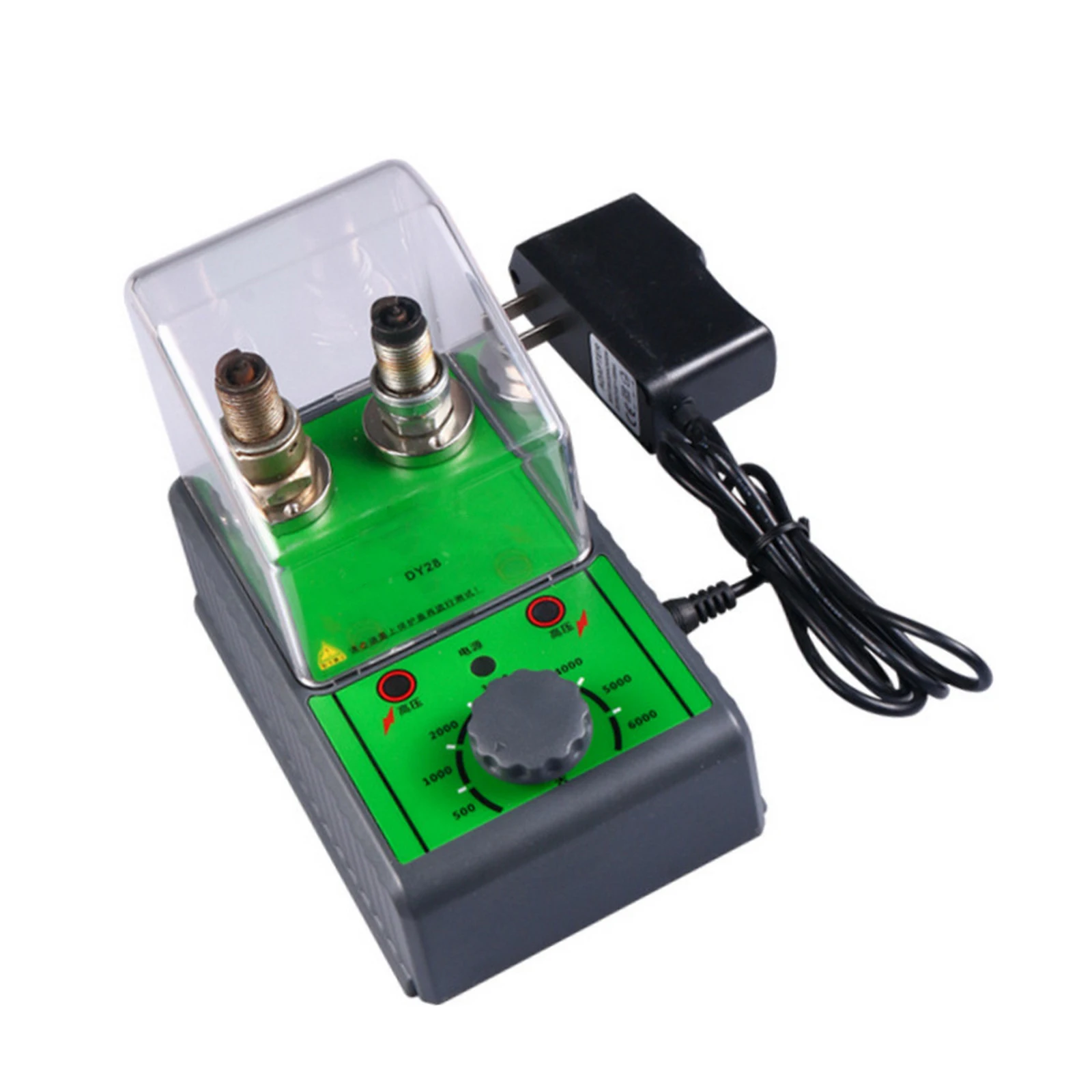 

Car Spark Plug Tester Ignition System Tester 220V 110V Automotive Diagnostic Tool Double Hole Analyzer Spark Plug Analyzer