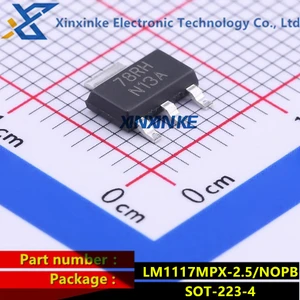 LM1117MPX-2.5/NOPB SOT-223-4 Marking: N13A LDO Voltage Regulators 800MA LDO LINEAR REG Power Management ICs Brand New Original