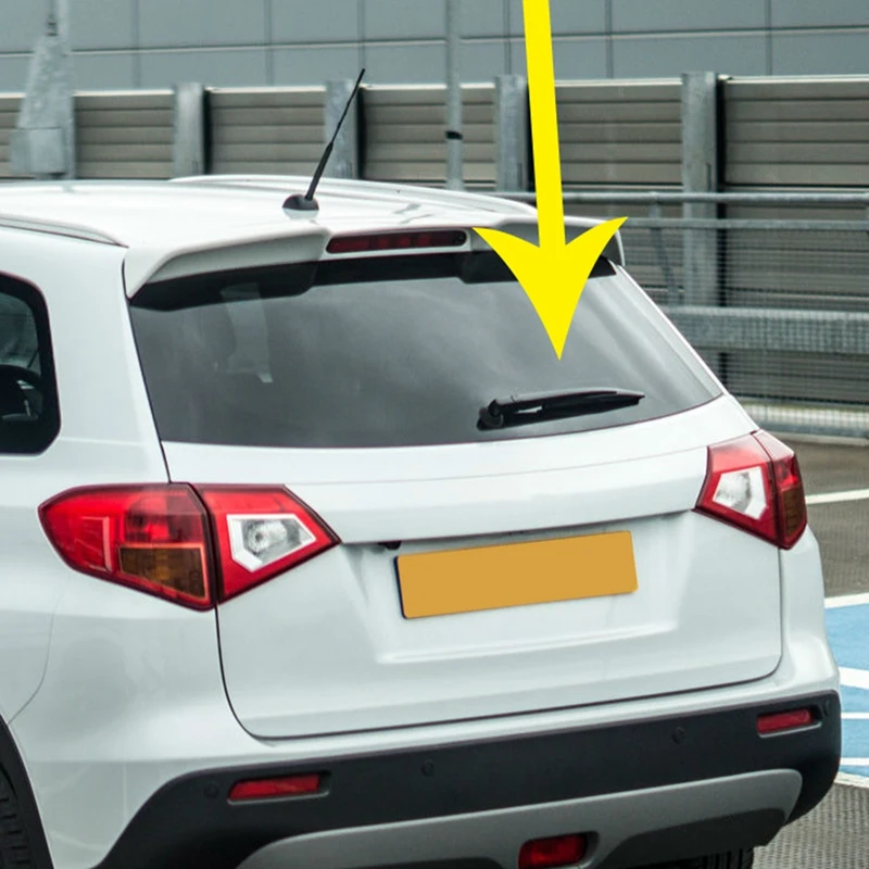 Автомобильный хромированный задний Чехол из АБС-пластика для Suzuki Vitara 2016 +