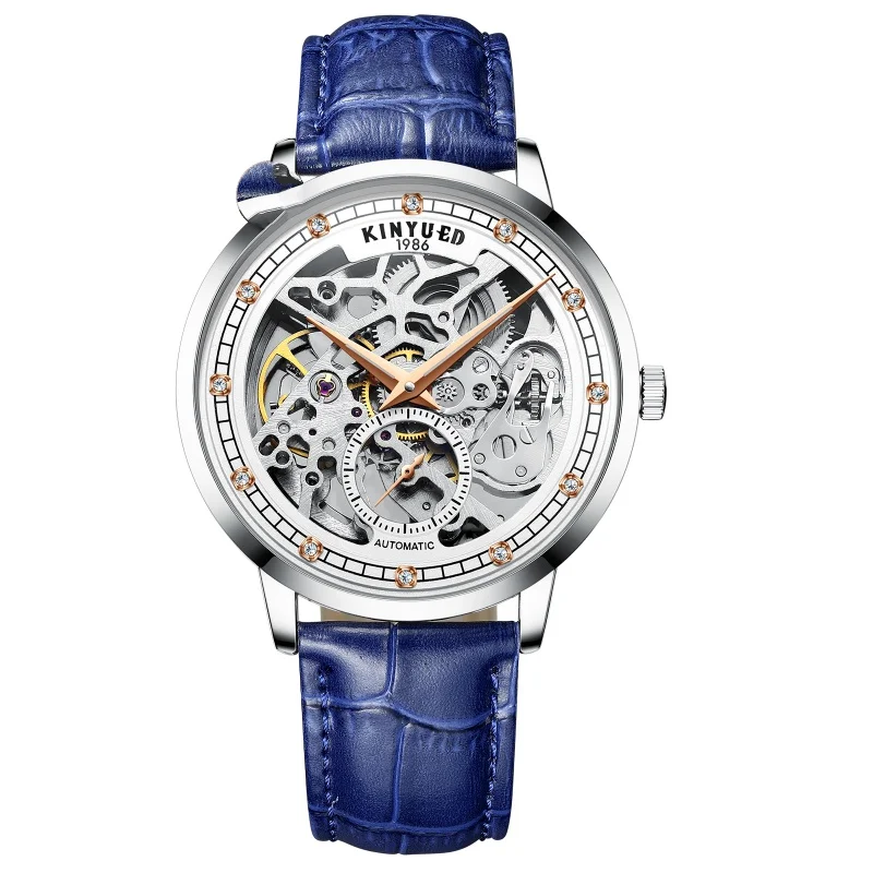 KINYUED Luxury Lover Watches Fashion Waterproof Watch for Men and Woman Couple Watch Lover's Wristwatch часы женские наручные