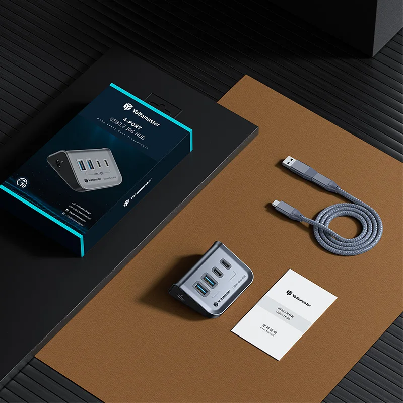 USB-концентратор Yottamaster с Type C на 10 Гбит/с USB 3 1