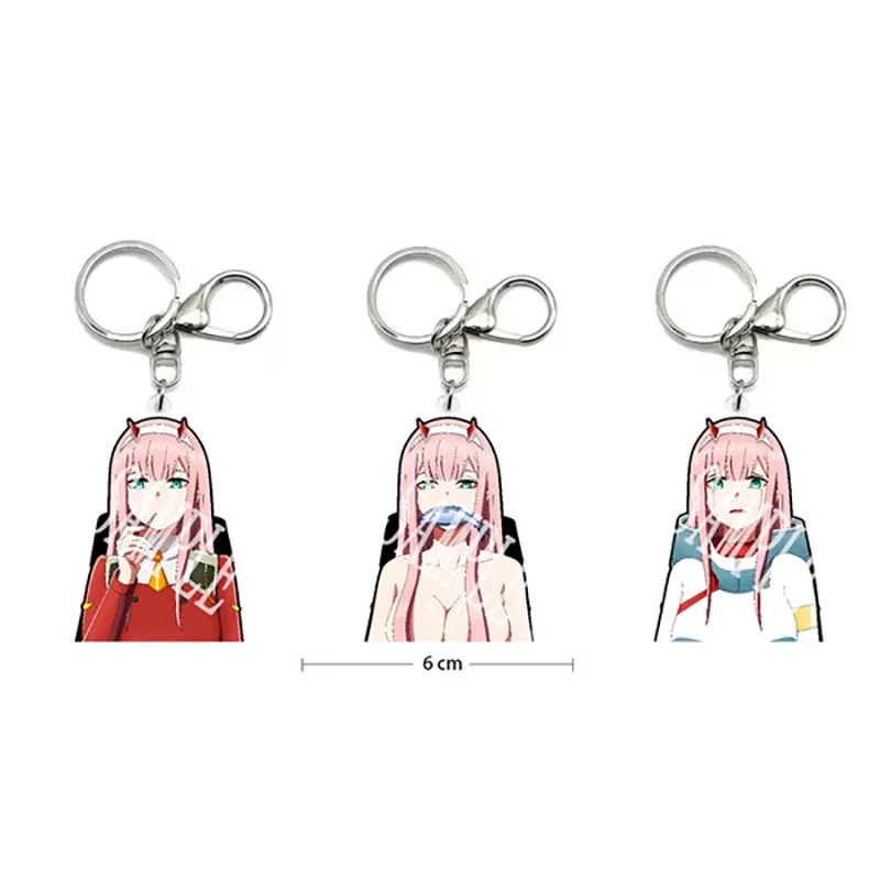 

Брелок аниме Zero Two DARLING