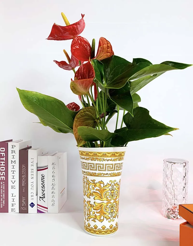 Скандинавская ваза для сушеных цветов белая керамическая - Цена: 7276.36