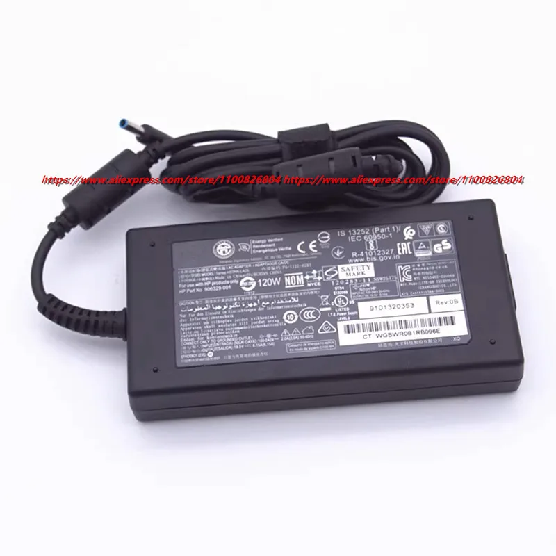 Оригинальное быстрое зарядное устройство для ноутбука 120 Вт 19 5 в а адаптер