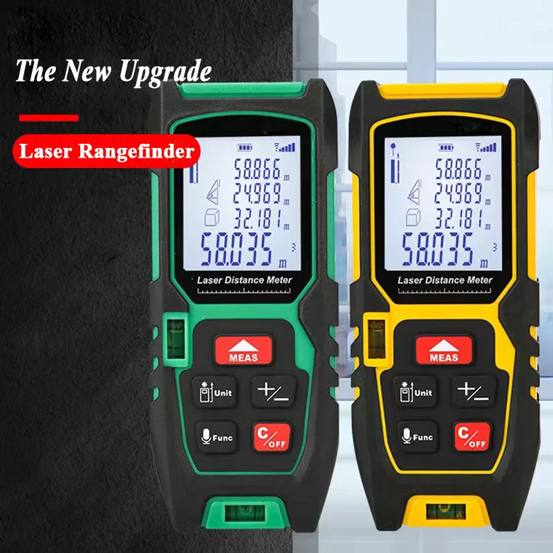 

New Laser Distance Meter 40m 60m High Precision Rangefinder Trena Laser Tape Range Finder Build Measure Device Ruler Test Tools