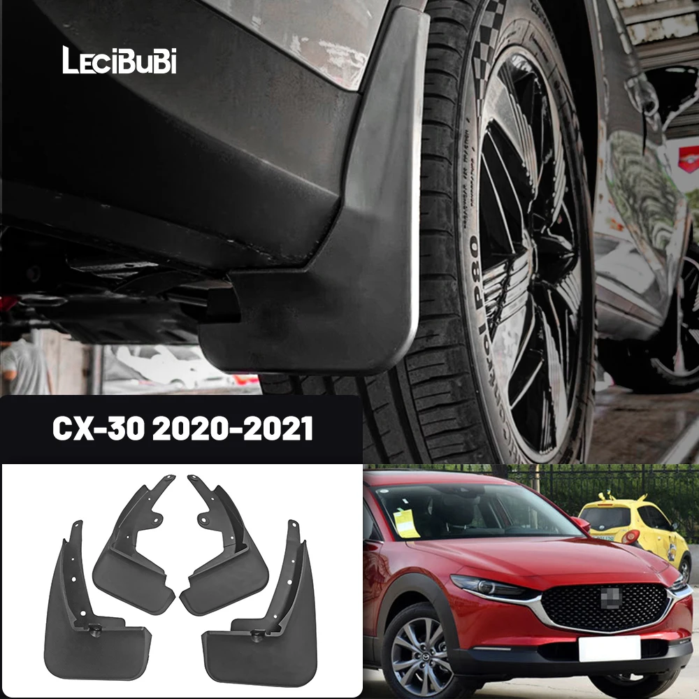 4 шт. передние и задние брызговики для Mazda CX30