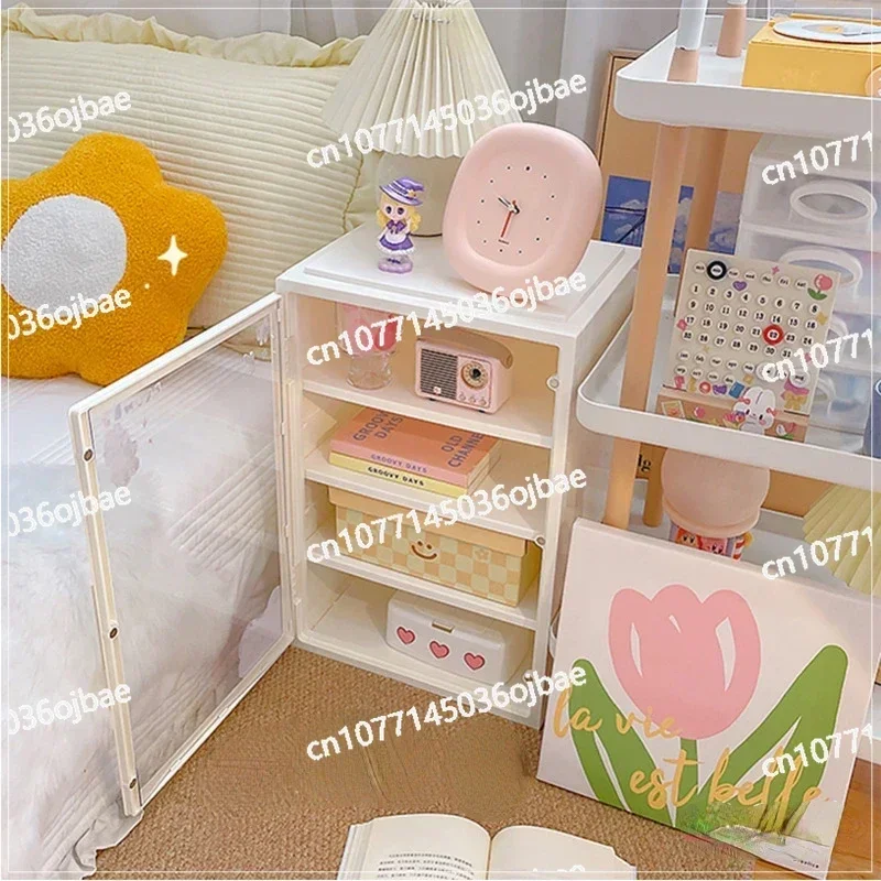 Регулировка высоты перспективная дверная витрина розовый многофункциональный