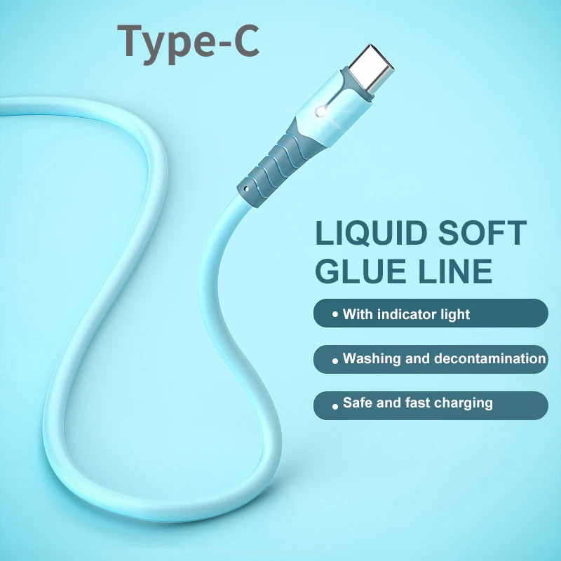 

5A USB Type C fast charging cable cell phone wire peripheral accessories charging cable for OPPO Huawei Redmi Xiaomi cell phone