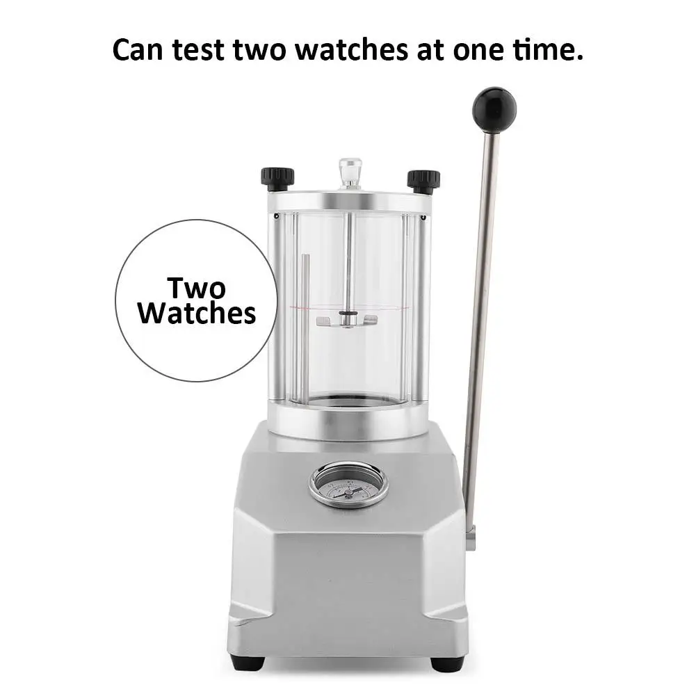 Watch Waterproof Tester Waterproof 2 Watches Case Resistance Pressure Test Machine Watch Repair Accessory for Watchmakers