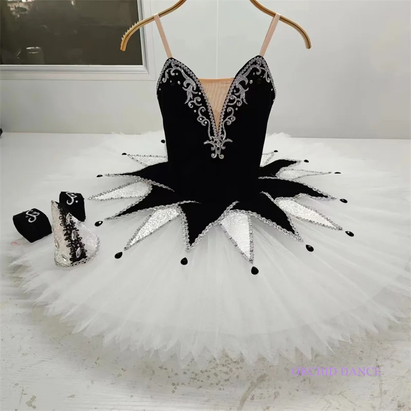 12 слоев для детей девочек женщин взрослых YAGP Harlequinade вариации одежда выступлений