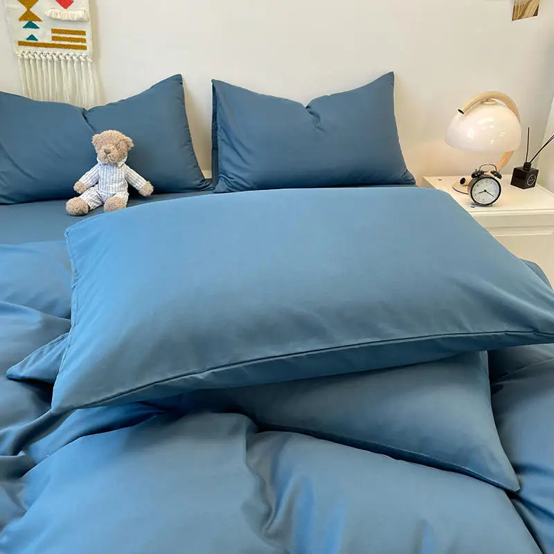 Одеяло однотонное окрашенное 1 шт. покрывало для двухспальных кровати простые