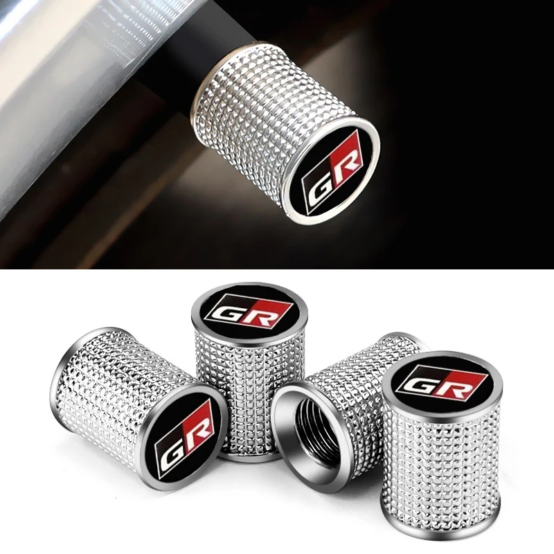 4 шт. автомобильная металлическая крышка клапана ступицы колеса для Toyota GR Sport Camry