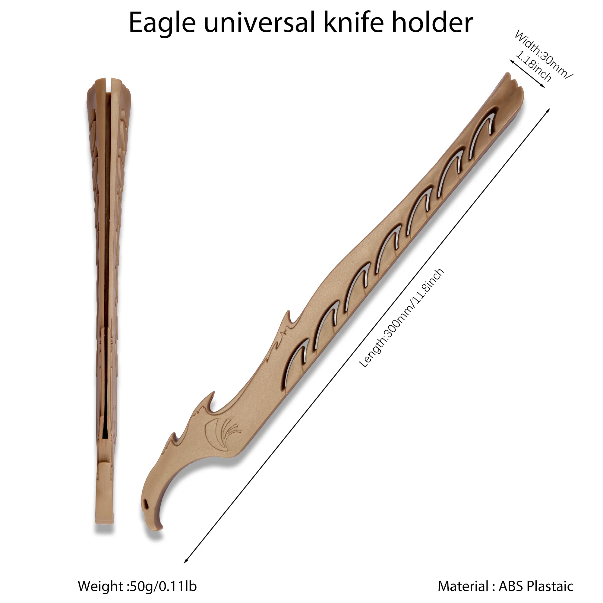 3 шт. пластиковые держатели для кухонных ножей |