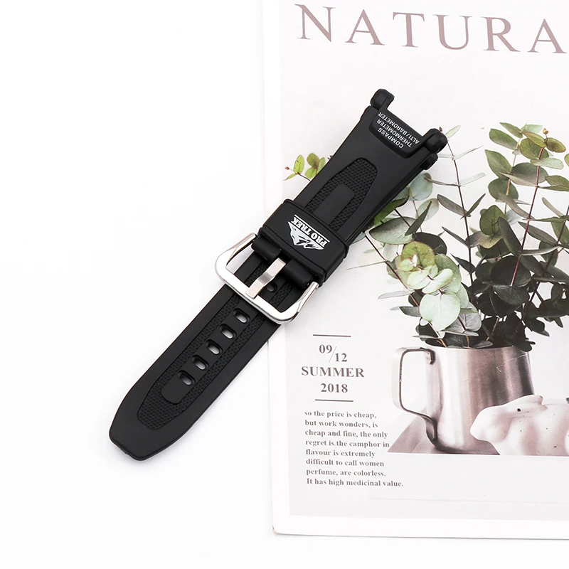 Resin strap Suitable for Casio PRG-40 240 3246 2272 PAG-40 Men's men's sports mountaineering strap watch accessories