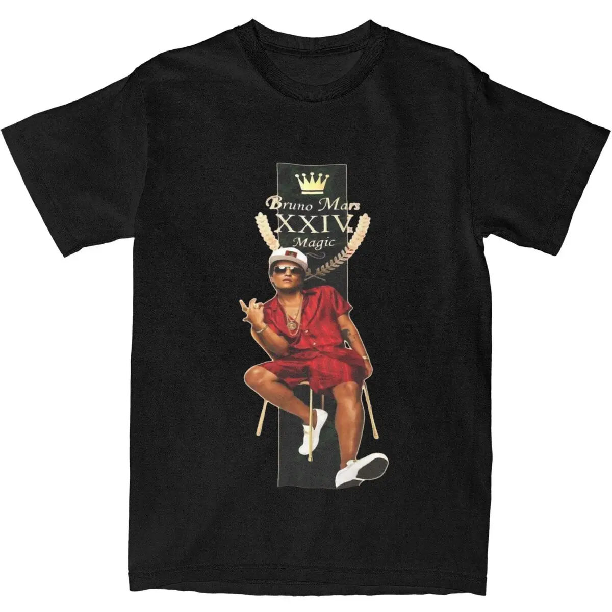 Футболка Bruno Pop Mars летние винтажные футболки с надписью Song Band хлопковая трендовая