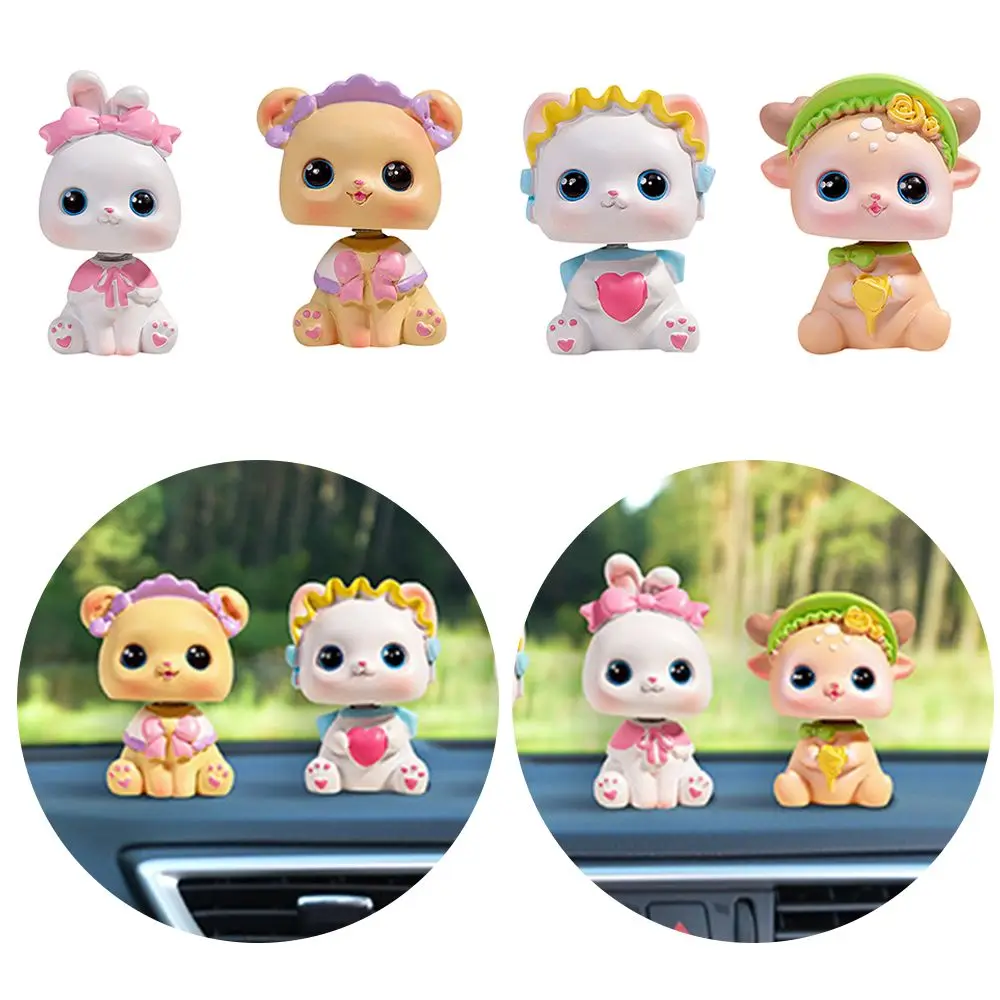

Interior Accessories Auto Decor Birthday Gift Car Ornaments Resin Doll Ornaments Desktop Decoration Cartoon Animal