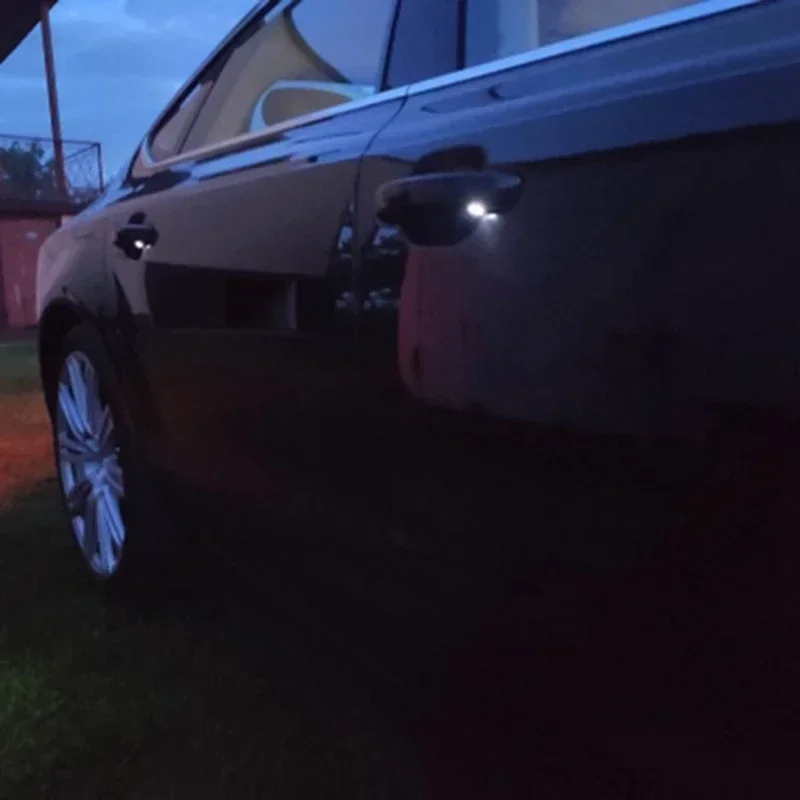 1 пара внешних дверных ручек Ambient Light 4H 0947133 A 0947134 для Audi A6 C7 A7 A8 Q7 S6 S7 S8 Подсветка