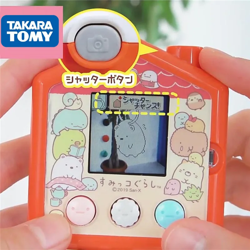 Takara Tomy Original Tamagotchi Electronic Pet Machine Sumikkogurashi With Photo Function Virtual Game Toys for Children Gift