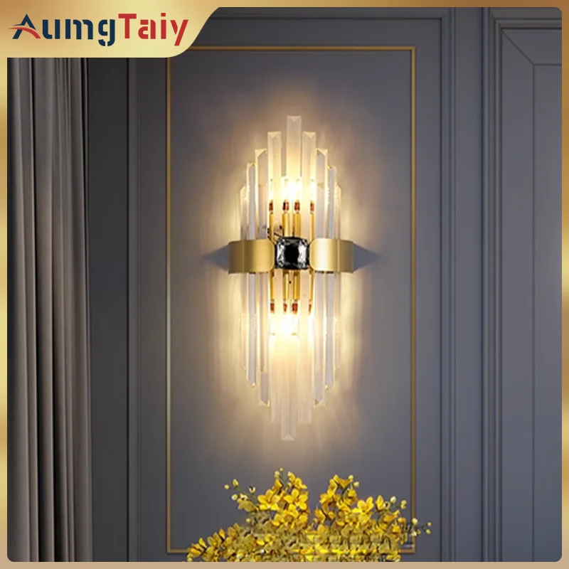 

бра современный настенный светильник мощностью 12 Вт LED K9 crystal lamp спальня гостиная коридор ванная комната туалетный столик лампа 3000k-6000K часы настенные зеркало с подсветкой декор для дома