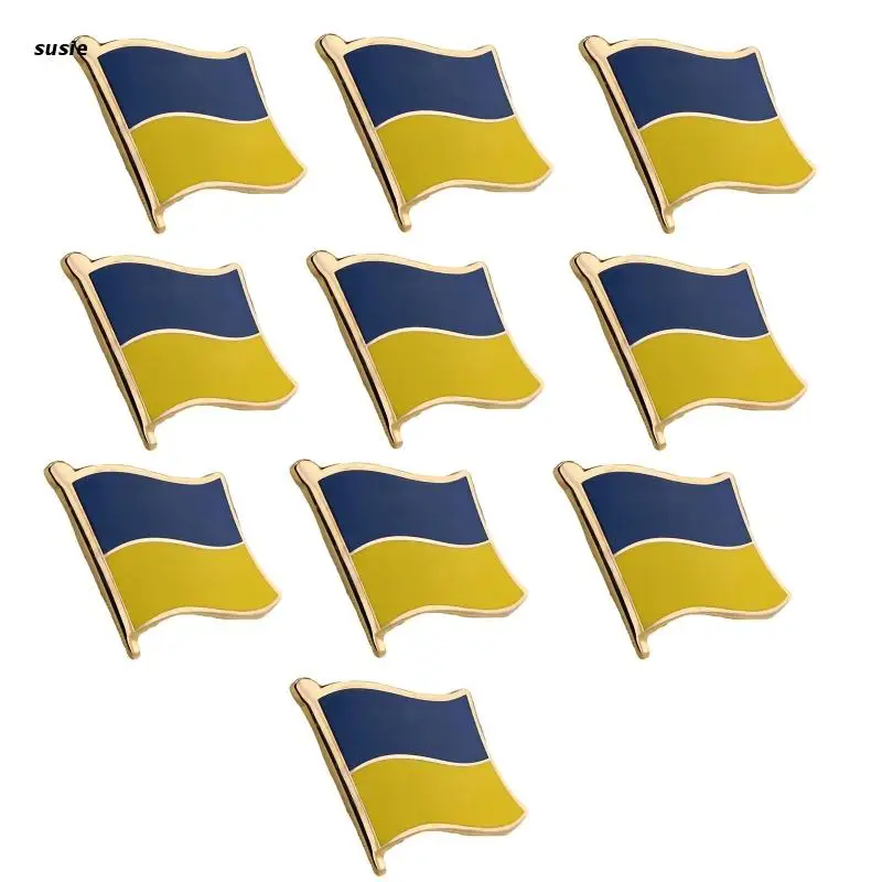 

Украинская брошь X7YA, украинский флаг, значок на лацкан, украинские значки, сувенирные коллекционные броши на память, сувенирный Национальны...