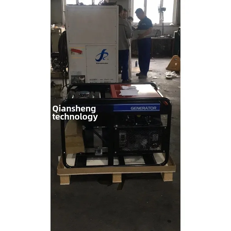 Электрический мобильный генератор KL1110 10 кВт однофазный 220 В керосинового топлива