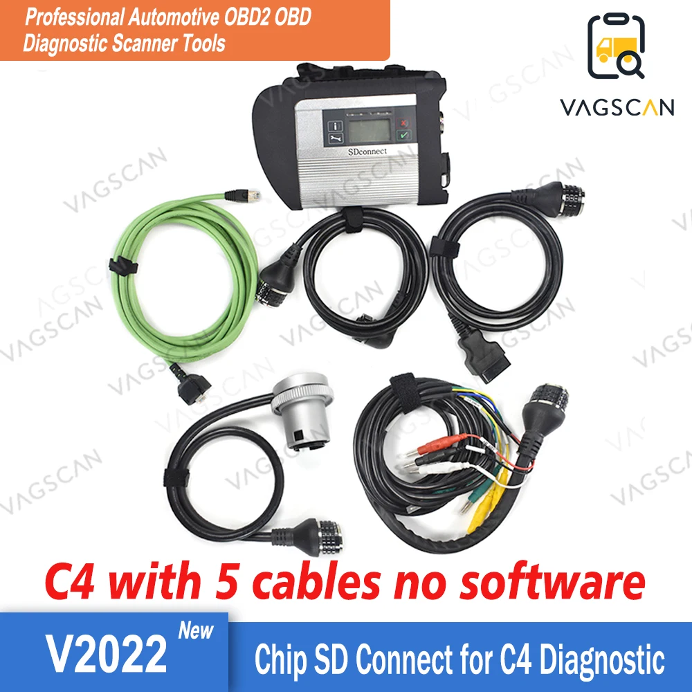 

For SD Connect Compact 4 MB Star C4 2022.06 DiagnosticTool With Vediamo And DTS For Cars And Trucks