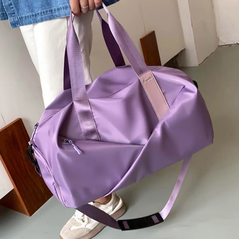 

Fashion Women Travel bag Summer Oxford Waterproof Yoga Gym Sport Bags large Capacity Shoulder Bag Female High Quality Handbag