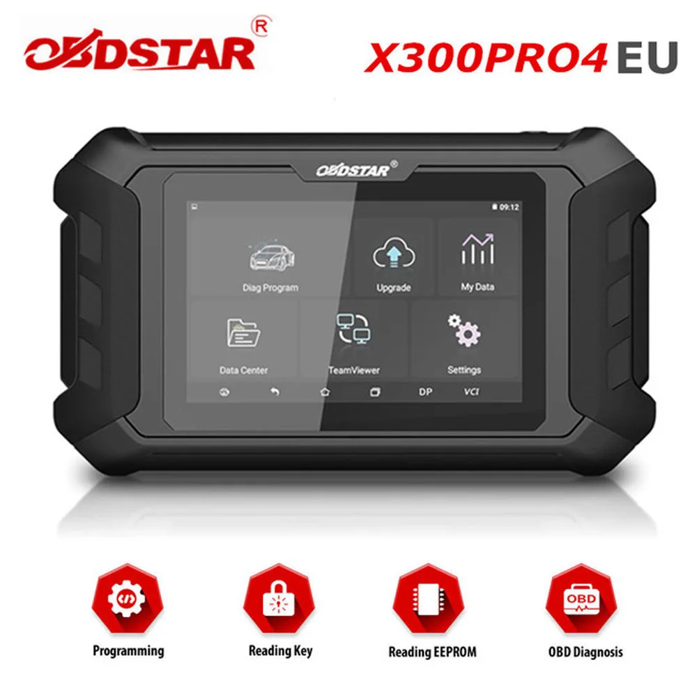 

OBDSTAR X300 Pro4 EU Version Key Master 5 Auto Key Programmer IMMO Version Support Pin Code Reading