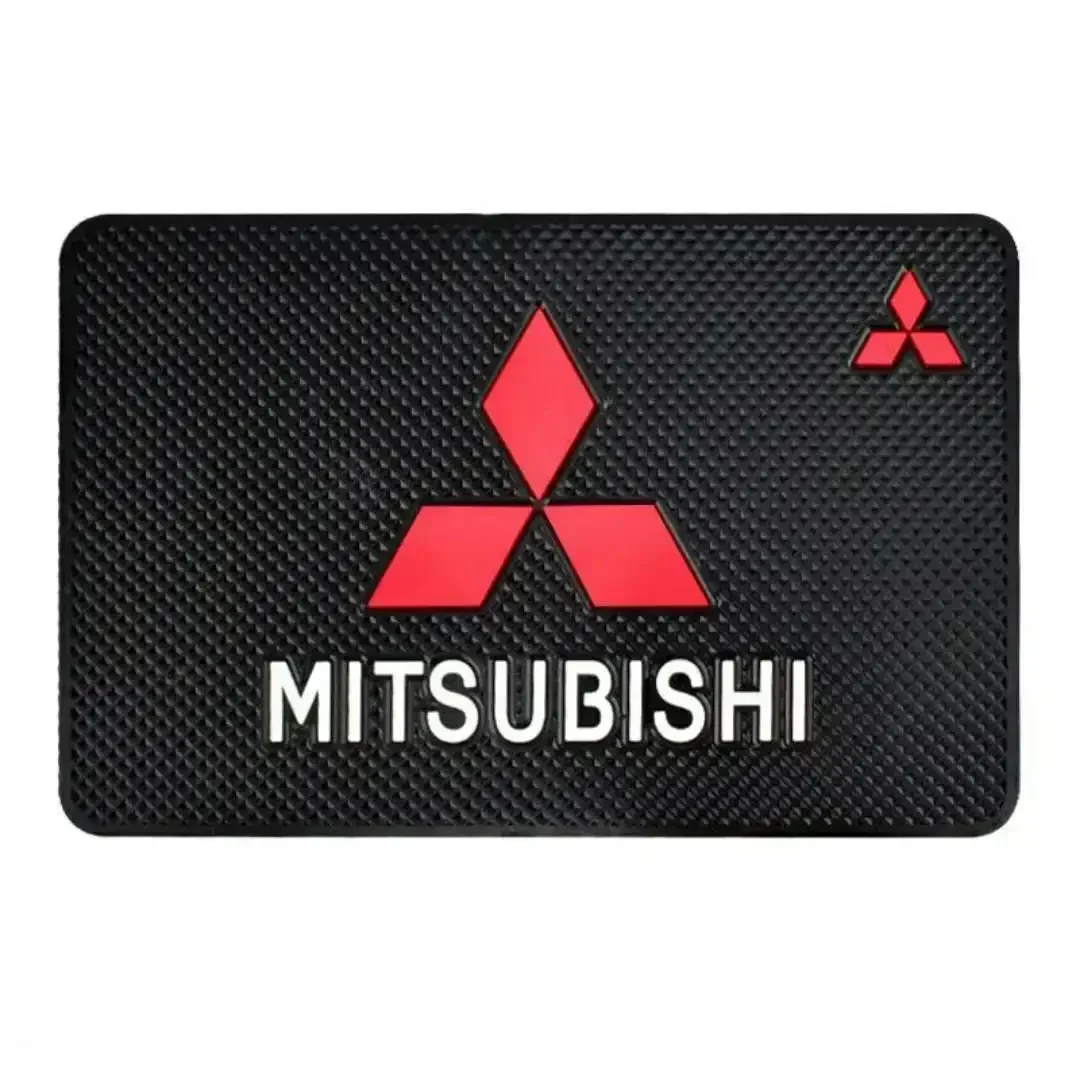 Автомобильный противоскользящий коврик для приборной панели, липкий нескользящий коврик для мобильного телефона для Mitsubishi Lancer 9 ASX L200 Colt Pajero Outlander Eclipse Mirage