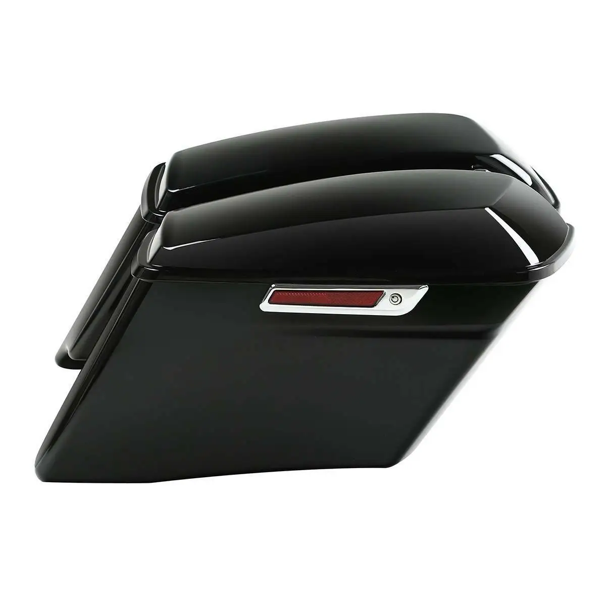 

Motorcycle 4" Stretched Hard Saddlebag Bags For Harley CVO Touring Street Glide Road King Road Glide Electra Glide 2014-2023 18