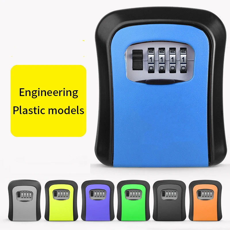 

Password Key Box Decoration Key Code Box Key Storage Lock Box Wall Mounted Password Box Outdoor Key Safe Lock Box