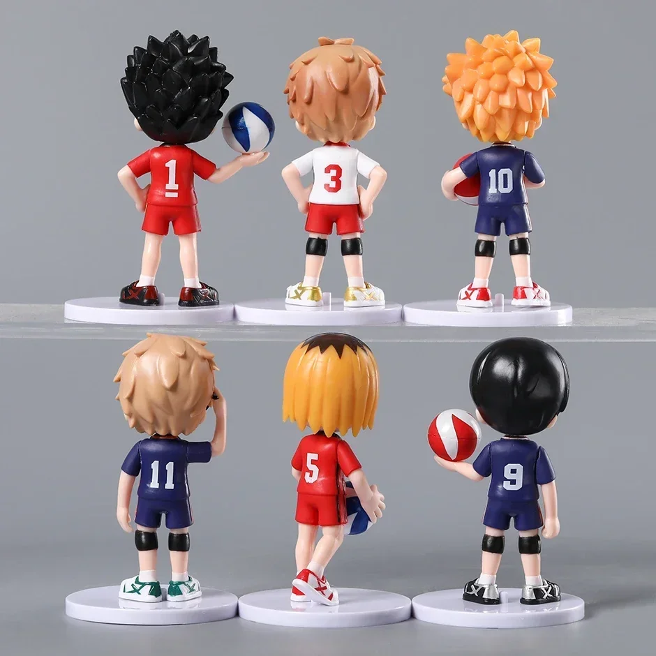 Фото Hinata Shoyo Tobio Kageyama Kozume Kenma Tetsurou kuroo, милые игрушки, фигурки, модели, куклы, полный набор №5