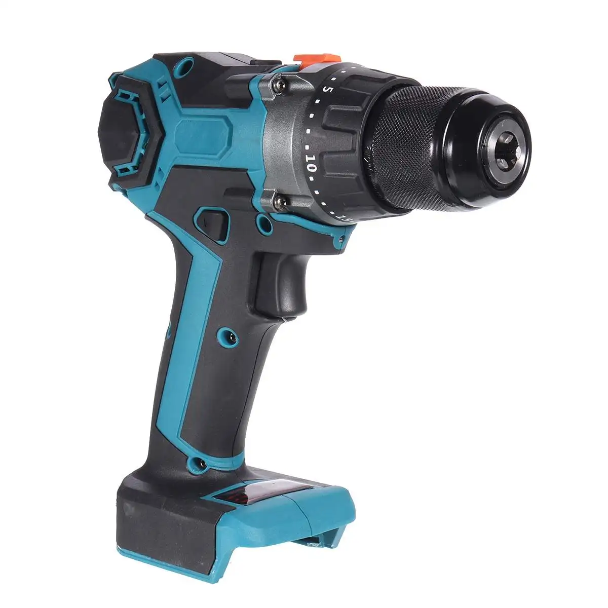 18V 450Nm 13mm Brushless Electric Drill Screwdriver with LED Light Cordless Impact Drill DIY Power Tool for Makita Battery