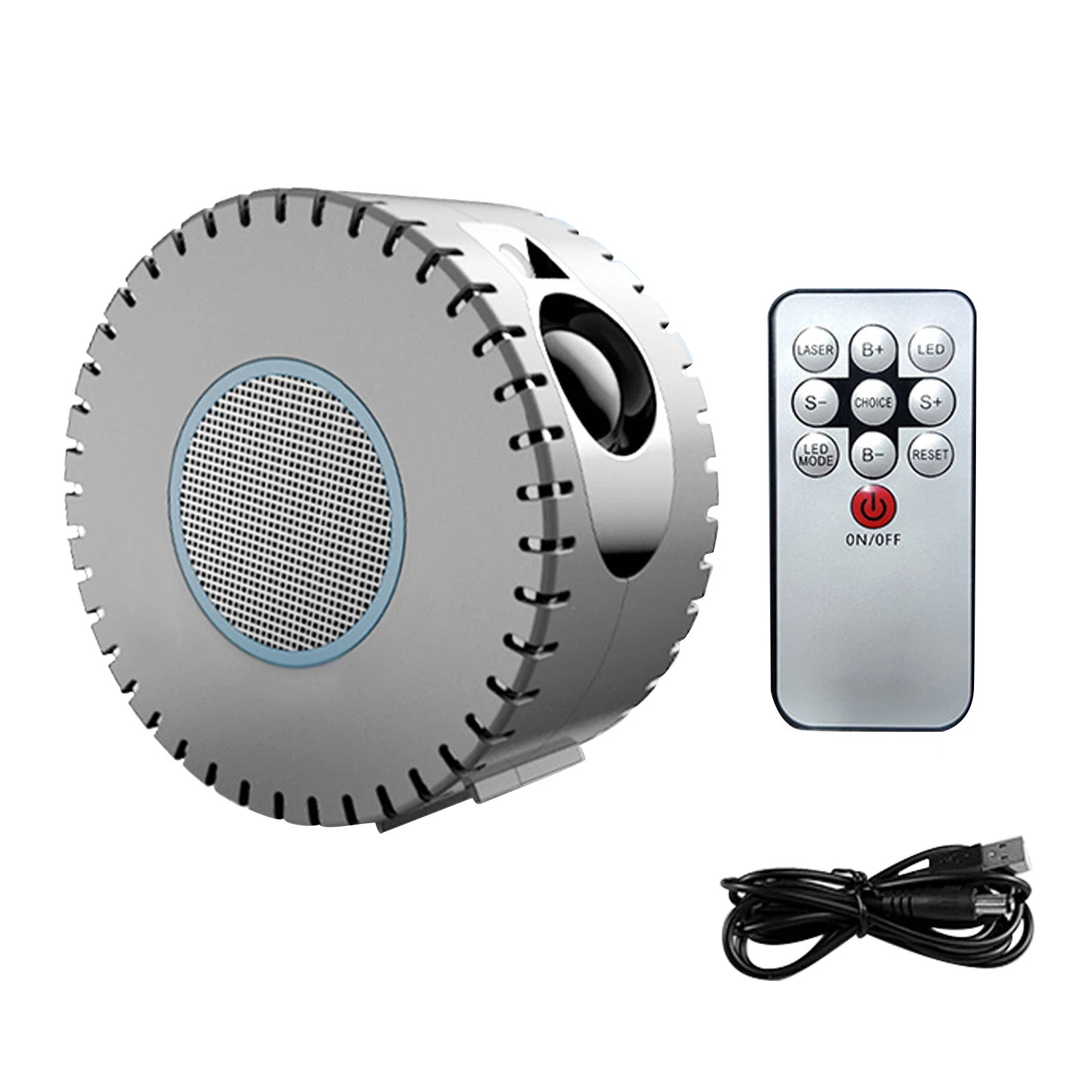 

Kids Adults Romantic USB Powered Bar -compatible Speaker Bedroom Projector Light Star Sky Home Theater Room Decor Stage