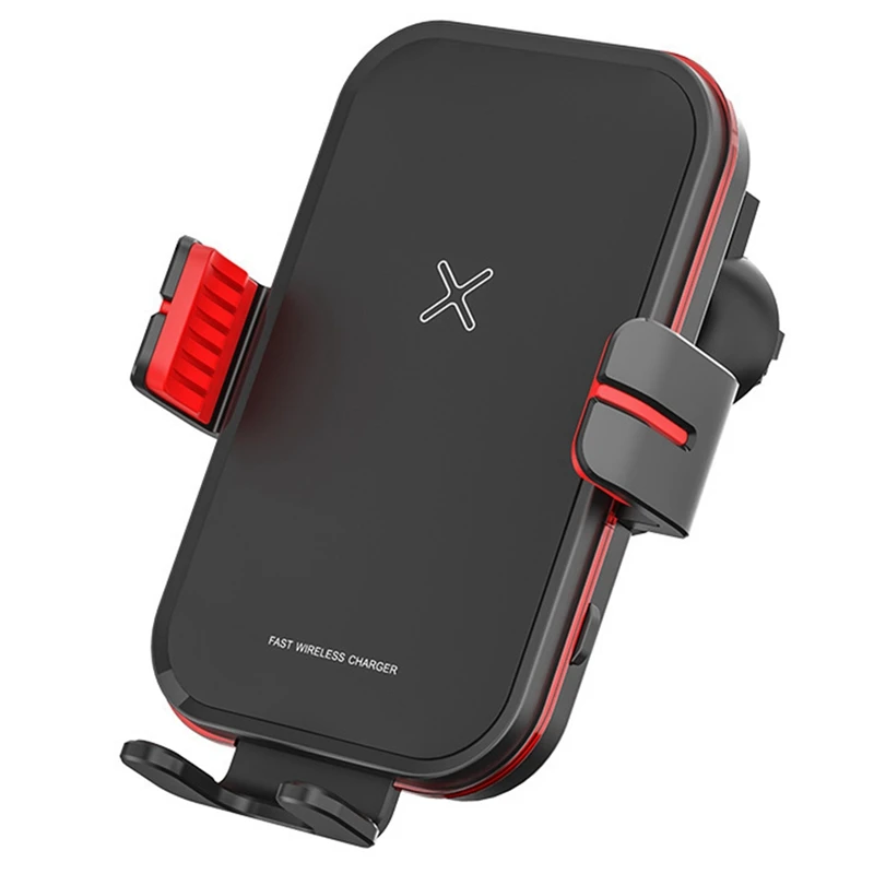 

15W Wireless Smart Fast Charger Car Mount For Air Vent Mount Car Phone Holder Intelligent Wireless Charging