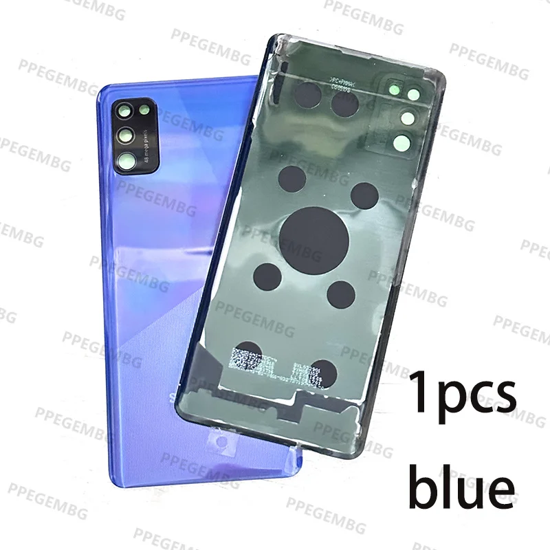 Для Samsung Galaxy A41 A415 SM-A415F Телефон Корпус Пластина Задняя Крышка Батарея Дверь Панель