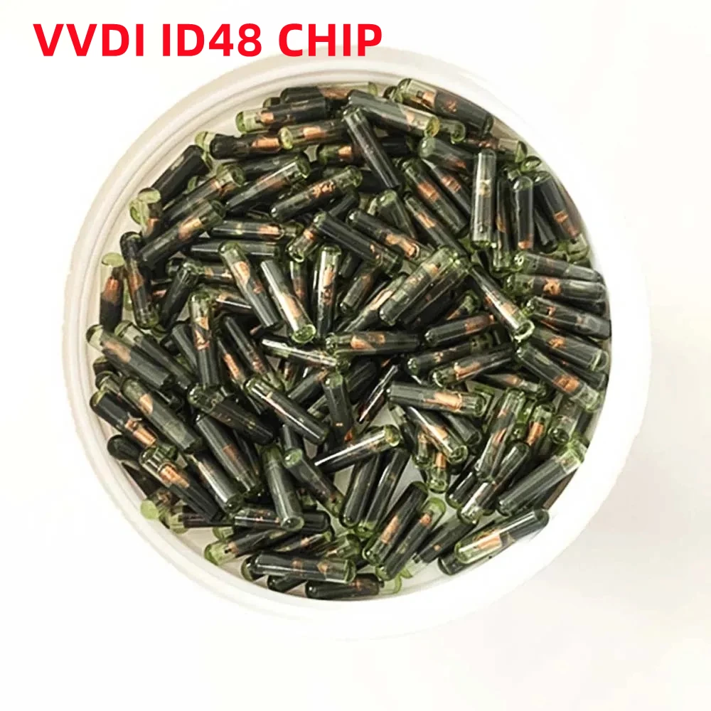 

VVDI ID48 chip I D 48 CHIP Unlock Auto chip ID48 48 чип транспондера TP08 стеклянный чип для VW/Skoda/Seat/Audi/Honda key