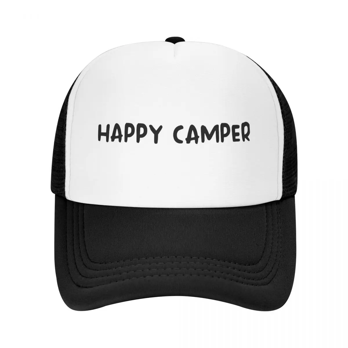 

Happy Camper Baseball Cap Outdoor Women Men's Adjustable Camping Life Trucker Hat Spring Hats Snapback Caps