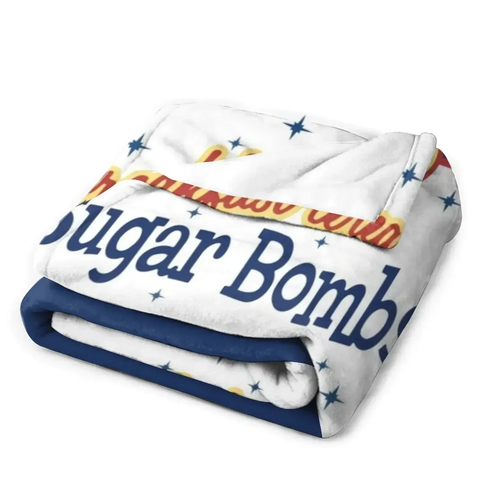Декоративное одеяло с логотипом Sugar Bombs (полное) тяжелое постельное белье для сна