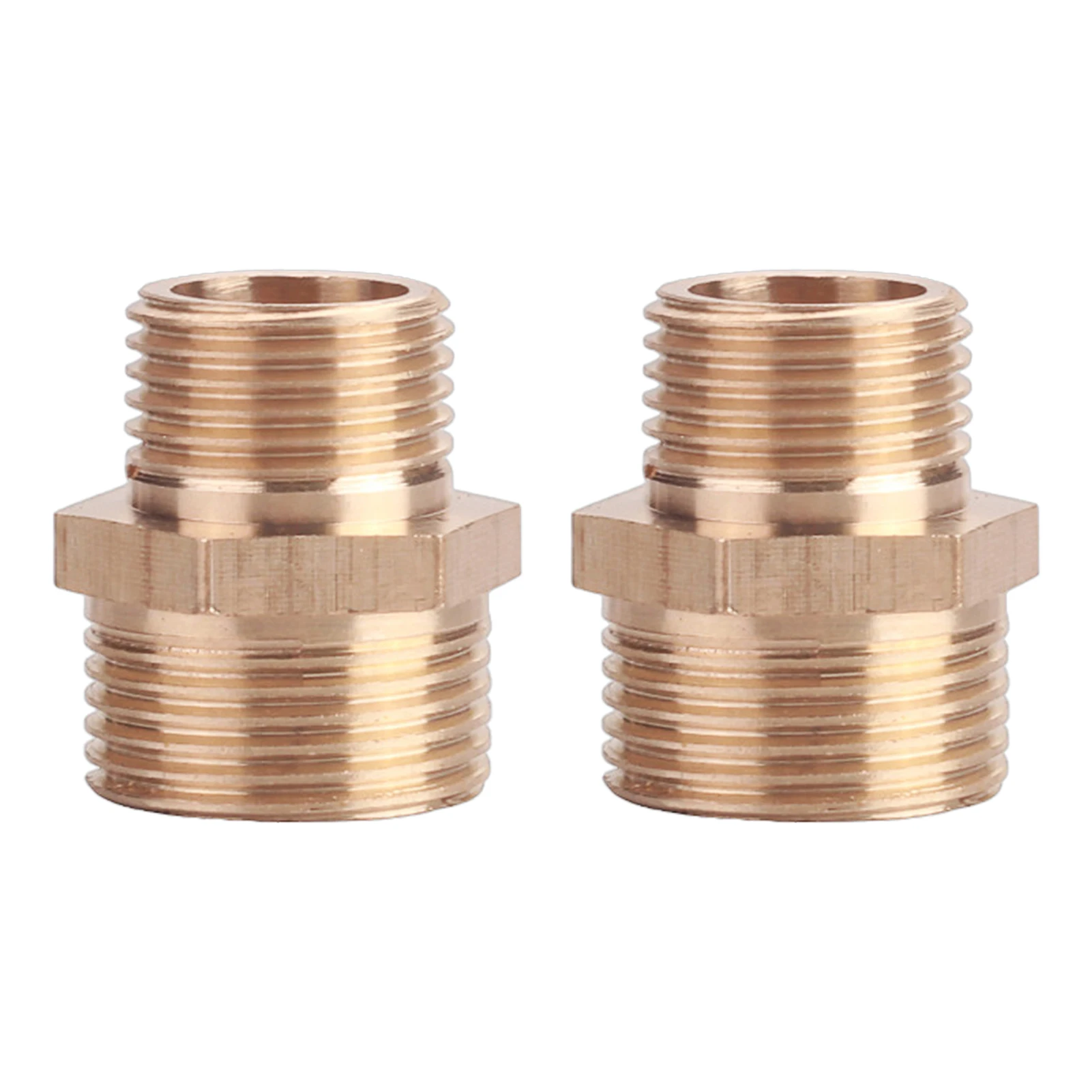 

Сверхмощный адаптер для шланга, прочный латунный Универсальный быстроразъемный портативный сменный фитинг для сада и улицы, 2 шт.