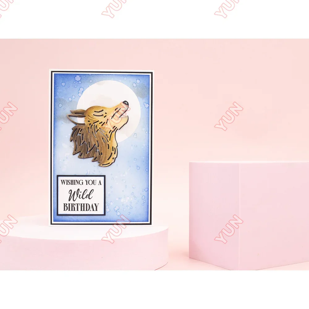 Лесной исследователь металлические трафареты форма для посетителей прерий DIY