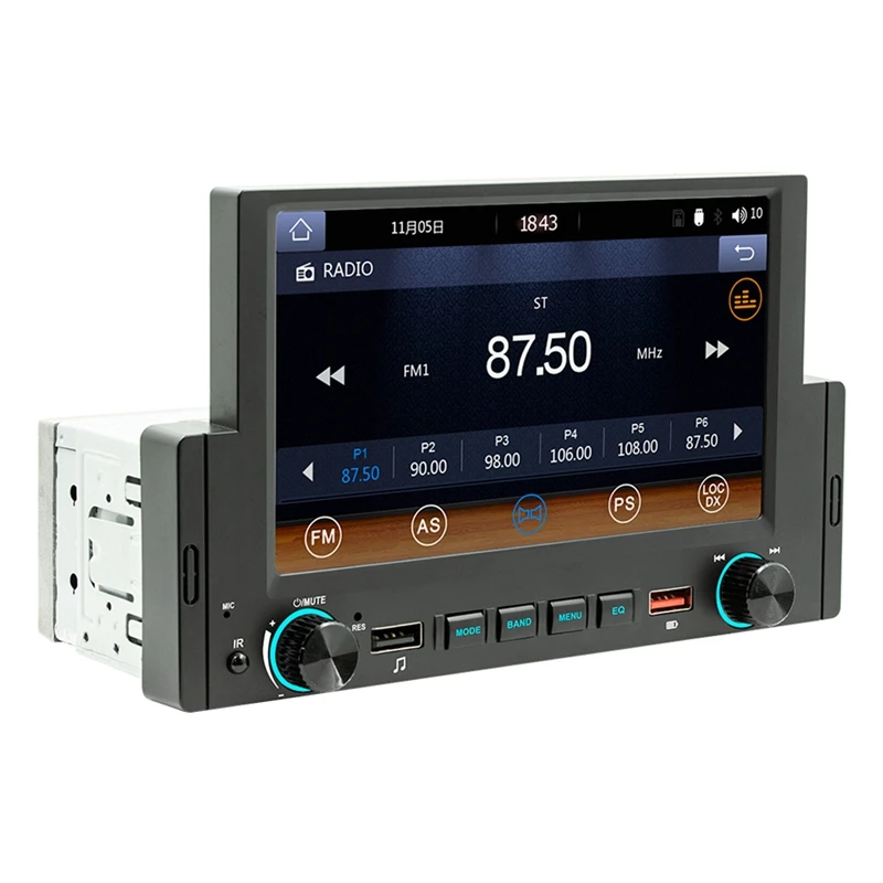 Автомобильная стереосистема Carplay с экраном 6 2 дюйма стерео Bluetooth mp5-плеер 2USB